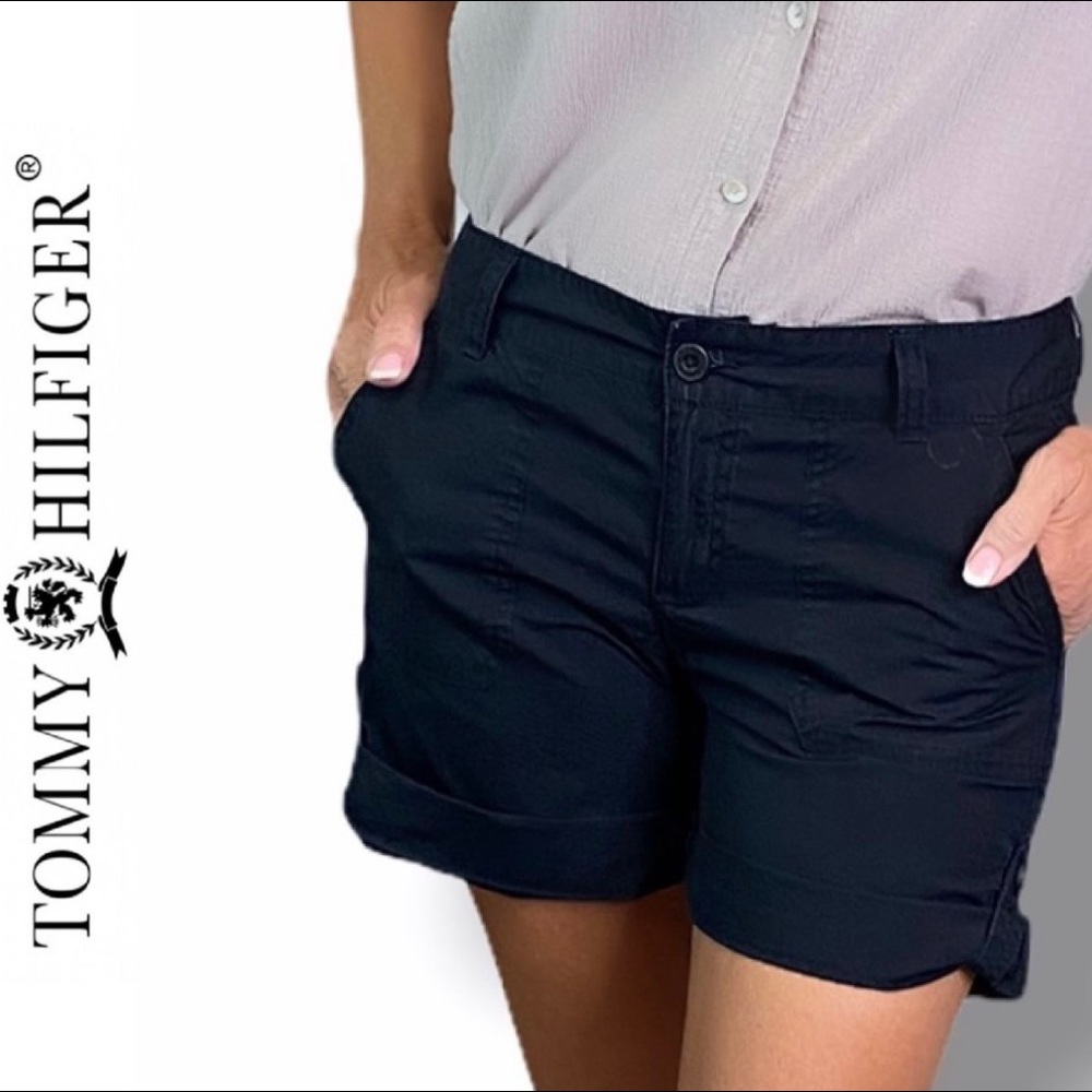 Tommy Hilfiger Black Shorts 4 - Picture 9 of 11